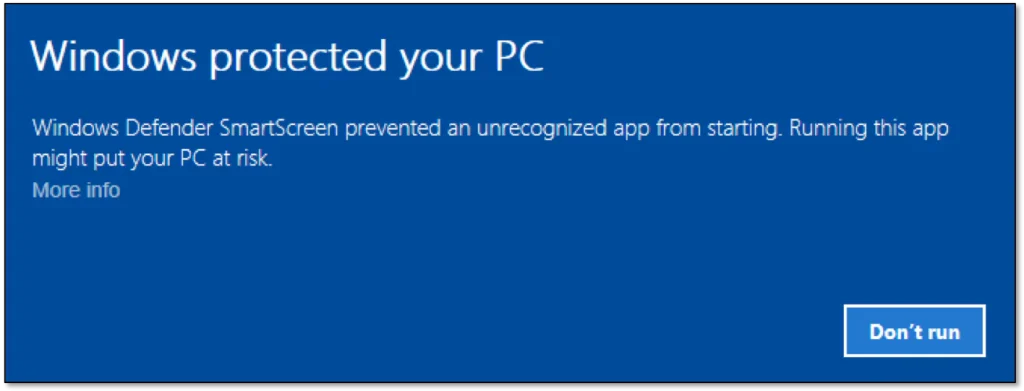 MOTW SmartScreen Bypassing Acronis Cyber Protect